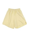 MARNI MM6 MAISON MARGIELA TODDLER SHORTS & BERMUDA SHORTS YELLOW SIZE 6 COTTON