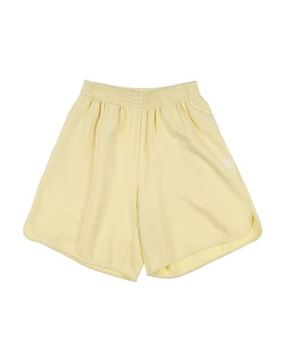 Marni Babies' Mm6 Maison Margiela Toddler Shorts & Bermuda Shorts Yellow Size 6 Cotton