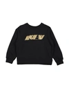 Aniye By Babies'  Toddler Girl Sweatshirt Black Size 6 Cotton