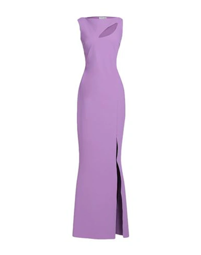 Chiara Boni La Petite Robe Woman Midi Dress Light Purple Size 4 Polyamide, Elastane