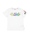 Gcds Mini Babies'  Toddler Boy T-shirt White Size 6 Cotton, Elastane