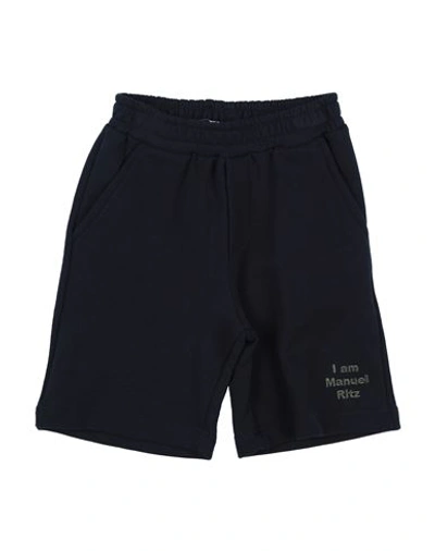 Manuel Ritz Babies'  Toddler Boy Shorts & Bermuda Shorts Midnight Blue Size 4 Cotton