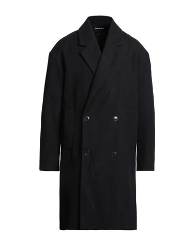 Vision Of Super Man Coat Black Size M Polyester, Viscose, Elastane