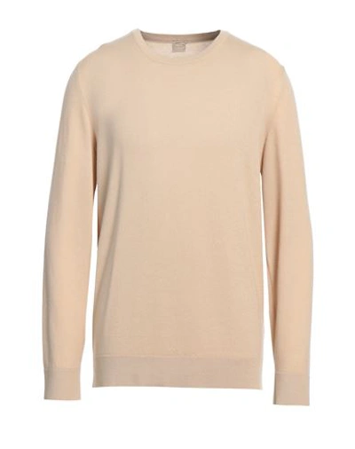 Massimo Alba Man Sweater Sand Size L Cashmere In Beige