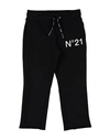 N°21 Toddler Girl Pants Black Size 6 Cotton In Black