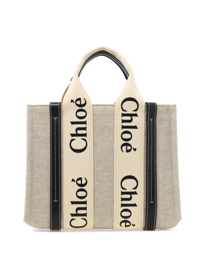 Chloé Women Woody Handbag In Multicolor