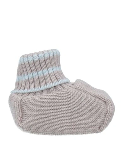 Marlù Babies'  Newborn Boy Newborn Shoes Dove Grey Size Onesize Wool