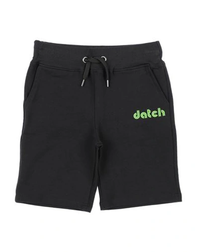 Datch Babies'  Toddler Boy Shorts & Bermuda Shorts Black Size 6 Cotton, Elastane