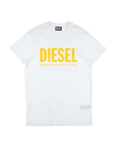 Diesel Babies'  Toddler T-shirt White Size 6 Cotton