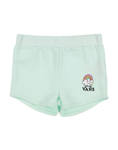 Vans Babies'  Rainbow Rider Short Toddler Girl Shorts & Bermuda Shorts Light Green Size 4 Cotton, Polyester