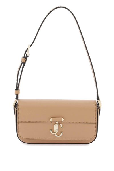 Jimmy Choo Avenue Mini Shoulder Bag In Brown