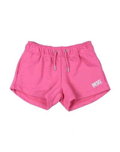 Diesel Kids'  Toddler Girl Shorts & Bermuda Shorts Pink Size 6 Cotton