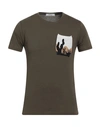 Vandom Man T-shirt Military Green Size S Cotton In Green