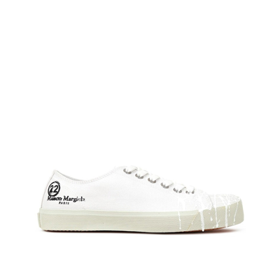 Maison Margiela Tabi Low Top Sneakers In White