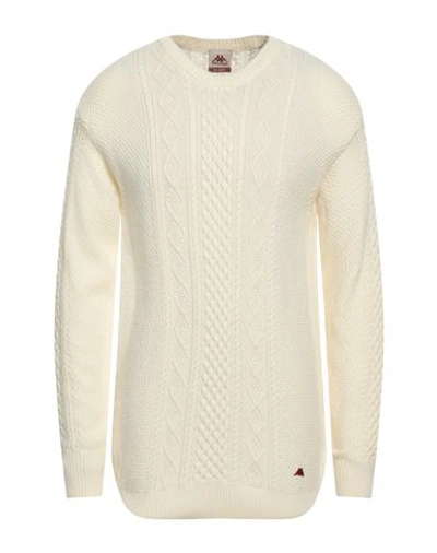 Robe Di Kappa Man Sweater Ivory Size S Wool, Acrylic In White