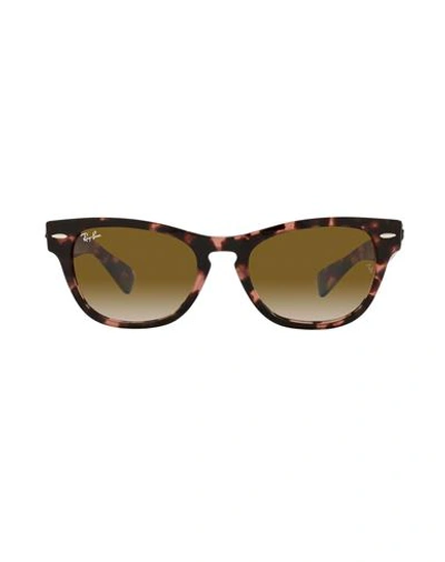 Ray Ban Ray-ban Rb2201 Sunglasses Brown Size 54 Acetate