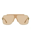 Victoria Beckham Navigator Vb627s Sunglasses Woman Sunglasses Pink Size 64 Metal, A