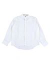 Mc2 Saint Barth Babies'  Toddler Boy Shirt White Size 6 Linen