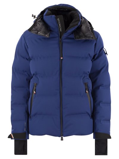 Moncler Grenoble Montgetech Short Down Jacket In Blue