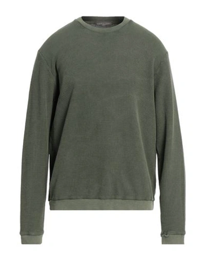 Daniele Fiesoli Man Sweatshirt Green Size Xl Cotton