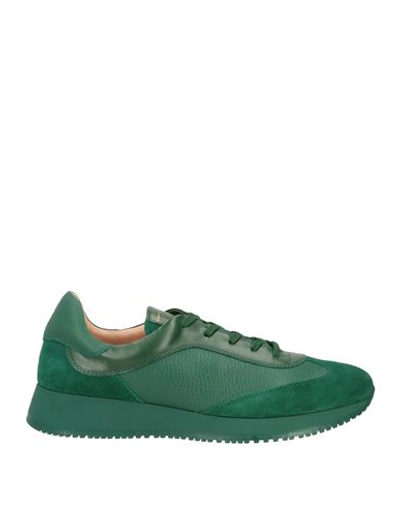 Gianvito Rossi Woman Sneakers Green Size 11 Soft Leather