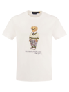 POLO RALPH LAUREN POLO RALPH LAUREN POLO BEAR CUSTOM SLIM FIT T SHIRT