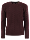 POLO RALPH LAUREN POLO RALPH LAUREN WOOL AND CASHMERE CABLE KNIT jumper