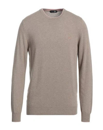 Harmont & Blaine Man Sweater Beige Size 3xl Wool, Viscose, Polyamide, Cashmere