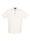 SEASE SEASE FISH TAIL SHORT COTTON PIQUÈ SHORT SLEEVE POLO