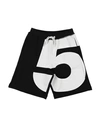 Dsquared2 Toddler Shorts & Bermuda Shorts Black Size 6 Cotton, Elastane In Black