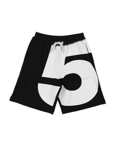 Dsquared2 Babies'  Toddler Shorts & Bermuda Shorts Black Size 4 Cotton, Elastane