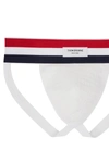 THOM BROWNE JOCKSTRAP WITH TRICOLOR BAND