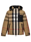 Burberry Kids Reversible Check Puffer Jacket