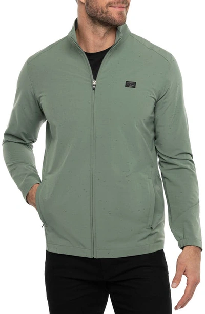 Travis Mathew Poblano Zip-up Jacket In Laurel