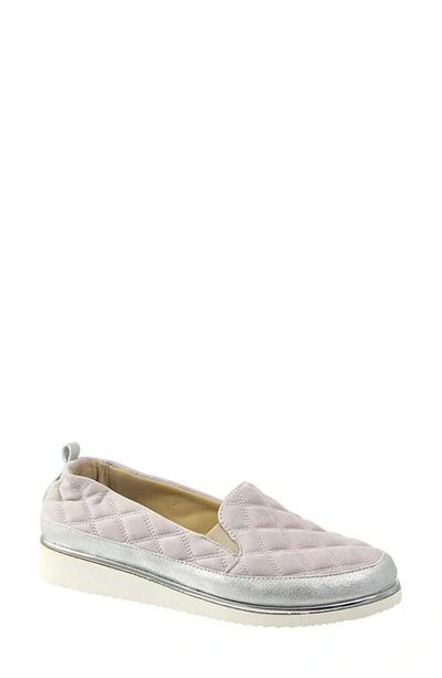 Ron White Nellaya Quilted Slip-on Platform Sneaker In Lilac