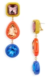 Lele Sadoughi Sunburst Crystal Linear Earrings In Sunburst