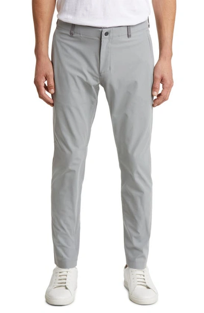 Reigning Champ Primeflex™ Water Repellent Straight Leg Trousers In Stone