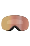 Dragon X2s 72mm Spherical Snow Goggles With Bonus Lenses In Amethyst Ll Rose Gold Ion