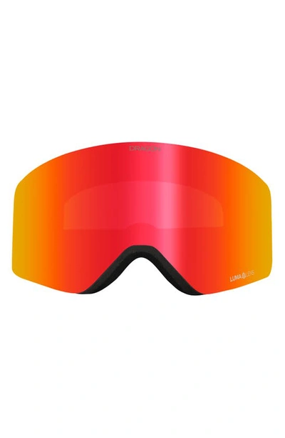 Dragon R1 Otg 63mm Snow Goggles With Bonus Lens In 30yrs Ll Red Ion Trose