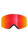Dragon R1 Otg 63mm Snow Goggles With Bonus Lens In Icon Ll Red Ion Trose