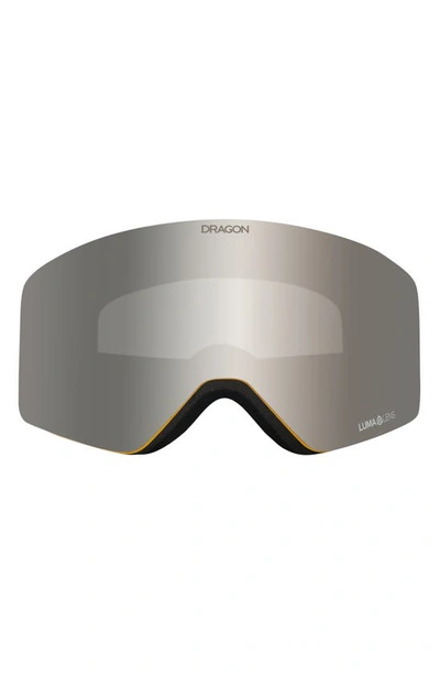 Dragon R1 Otg 63mm Snow Goggles With Bonus Lens In Yellowstone Ll Silver Ion