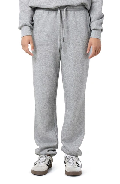 Noisy May Hermine Sweatpants In Light Grey Melange