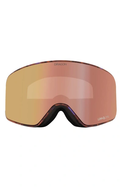 Dragon Nfx2 60mm Snow Goggles With Bonus Lens In Amethyst Ll Rose Gold Violet