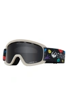 Dragon Kids' Lil D Base 44mm Snow Goggles In Lil Dinos Ll Dark Smoke