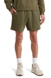 ELWOOD CORE ORGANIC COTTON BRUSHED TERRY SWEAT SHORTS