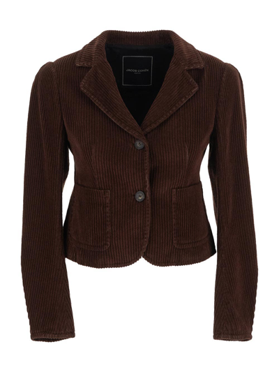 Jacob Cohen Jackets In Brown