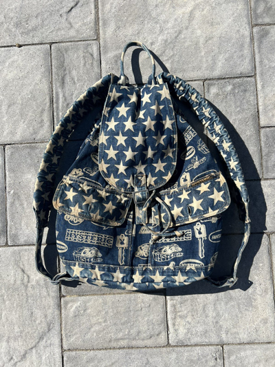 90s Hysteric Glamour backpack 星柄デニム Stars Americana Denim Backpack – Archive Reloaded