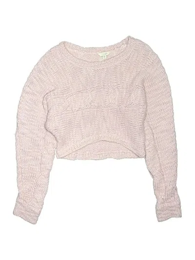 Pre-owned 77kids By American Eagle Kids' Pullover Sweater In Pink