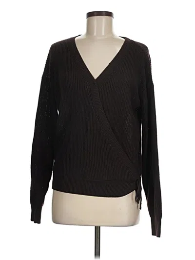 Pre-owned 78 & Sunny Cardigan Sweater In Black