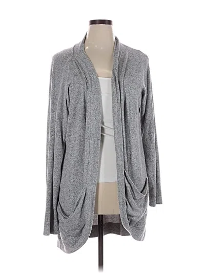 Pre-owned 78 & Sunny Cardigan Sweater In Gray